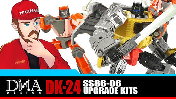 DNA Design Fixes My Favorite Figure: Studio Series Grimlock & Wheelie Upgrade Kit | TF-Talk #422