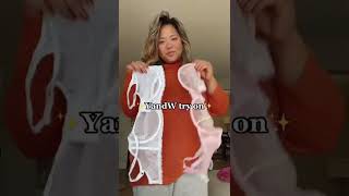 2022 Sexy Lingerie Try-On haul | YANDW