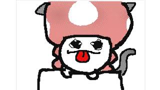 Toadette does the Kitty Cat Dance (From the Flipnote Archives)