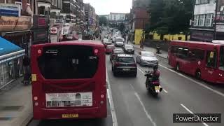 Full Route Visual | Route 50: Stockwell Station - Croydon Town Centre | HV144