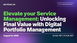Elevate Your Service Management: Unlocking Final Value with Digital Portfolio Management