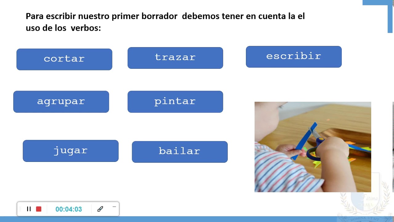 ESCRIBE EL BORRADOR DE SU TEXTO INSTRUCTIVO - YouTube