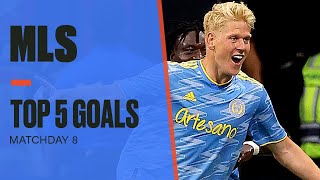 Top 5 Goals of MLS Matchweek 8: Jakob Glesnes, Kyle Duncan and More