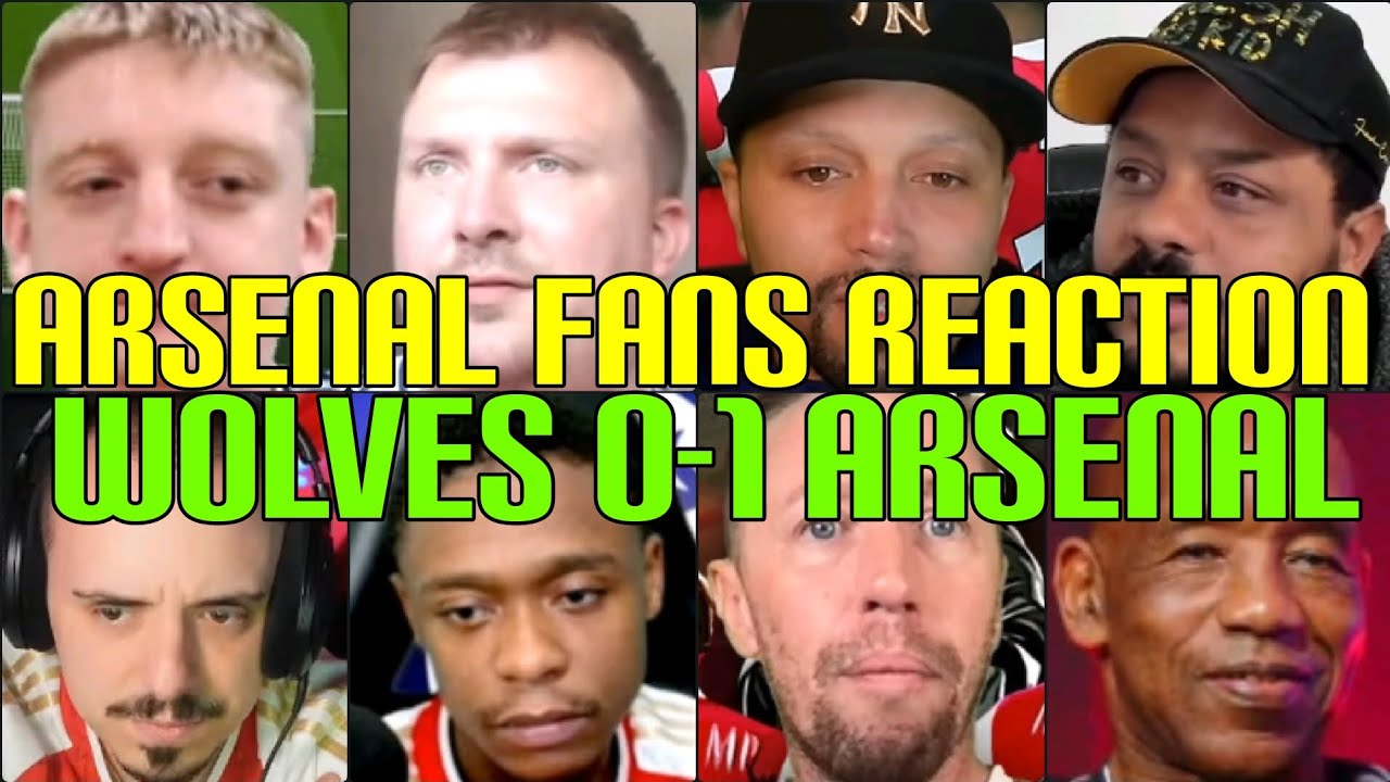 ARSENAL FANS REACTION TO WOLVES 0-1 ARSENAL | FANS CHANNEL