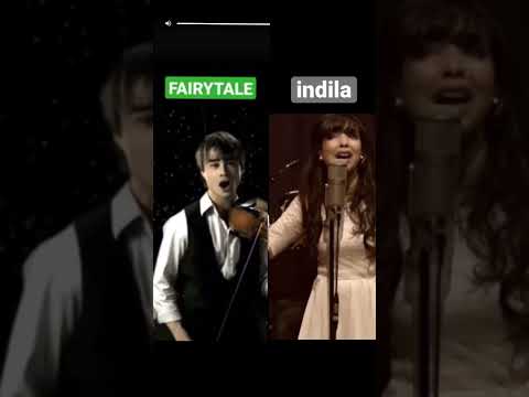 Indila vs fairytale no autotune song who is the best ?#shorts #noautotune #autotune