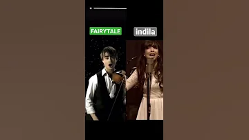 Indila Vs Fairytale No Autotune Song Who Is The Best Shorts Noautotune Autotune 