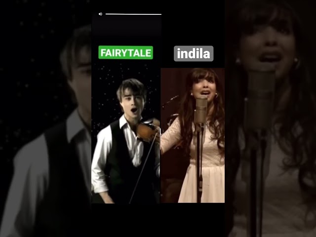 Indila vs fairytale no autotune song who is the best ?#shorts #noautotune #autotune class=