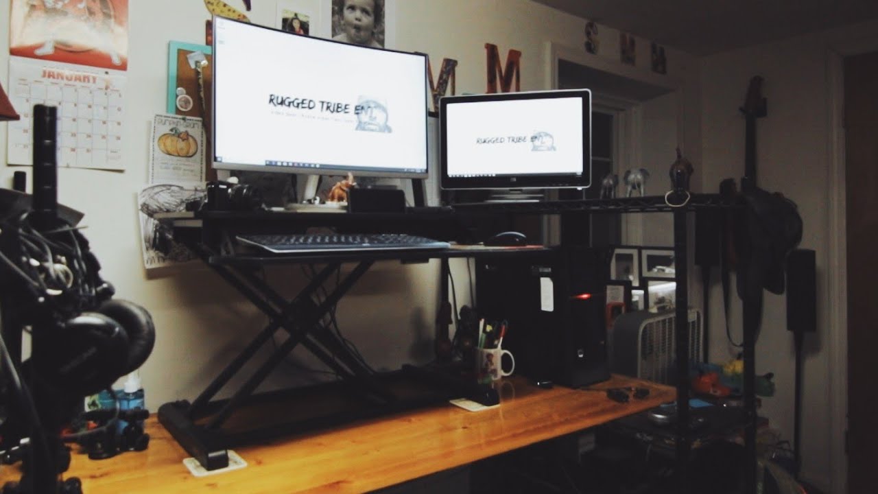 Vivo Adjustable Height Workstation Desk (DeskV000K) [ THIS NOT A