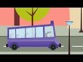 Wheels On The Bus Go Round And Round | Nursery Rhymes For Kids