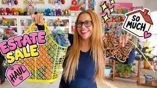 Estate Sale Haul! 🛍️💕 All the amazing vintage treasures I scored! 😍✨ #EstateSale #Vintage