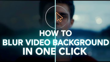 How to Blur Video Background in One Click | Easy Video Editing Trick 2025