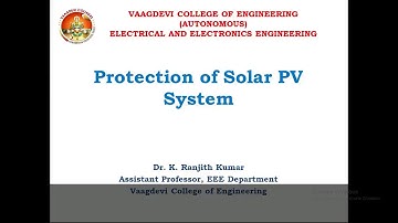 Day 5  One Week online FDP on Design of  PV system using PVSYST  By Dr Katkuri Ranjith Kumar PART-1