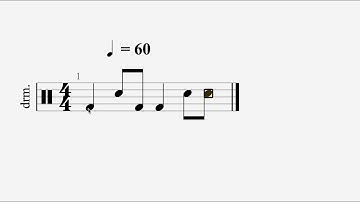 How To Read Drum Music in 5 Minutes