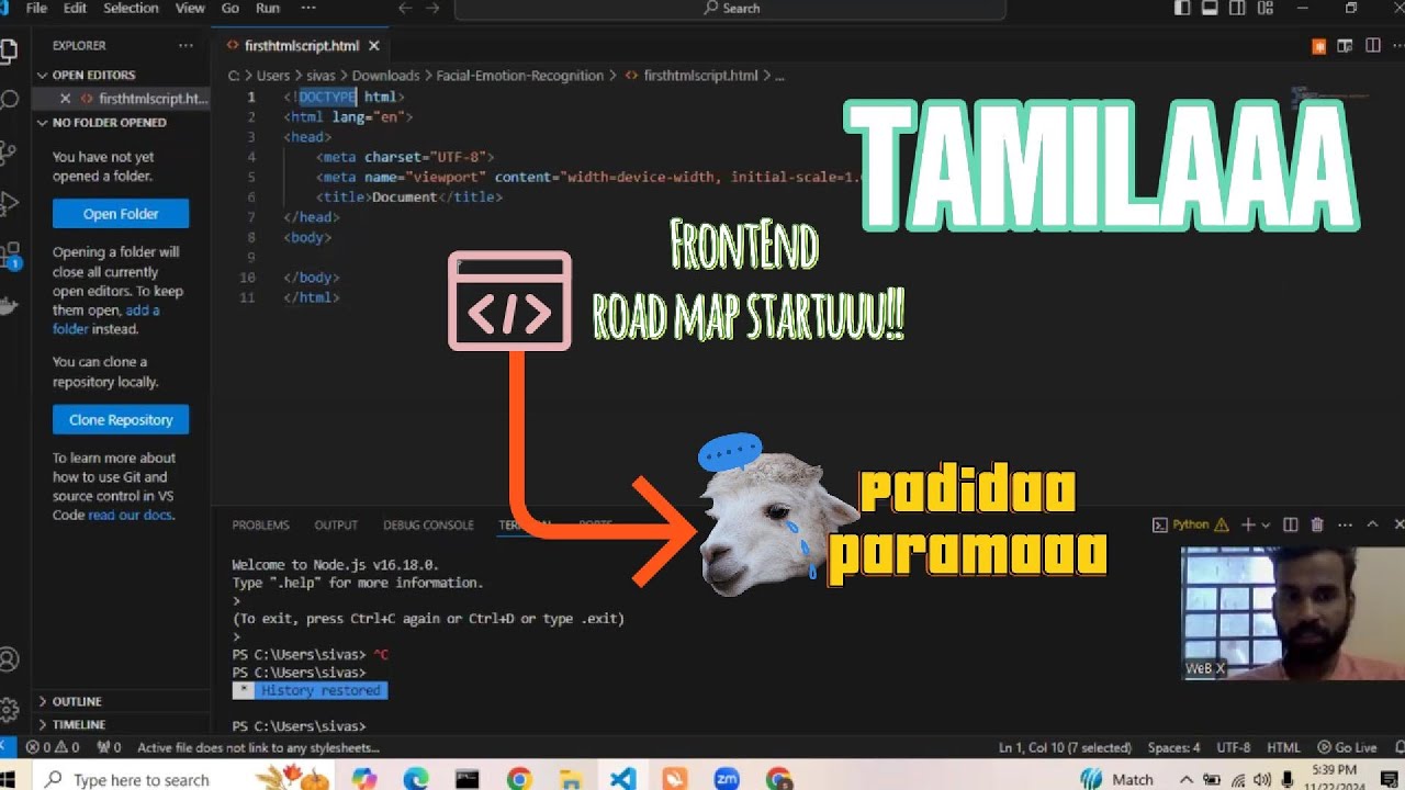 web development tutorial in tamil | javascript, html,... Frontend Development Full Course in Tamil (2024) | Learn HTML, CSS ...