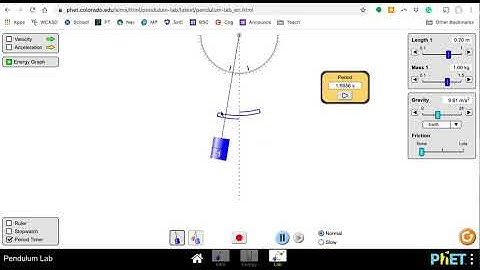 Intro to Graphing - Pendulum Lab