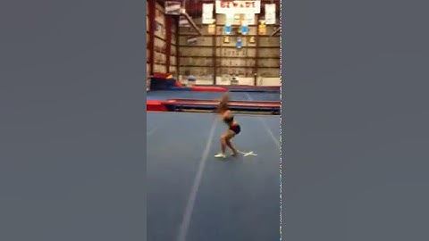 Front handspring punch front to double