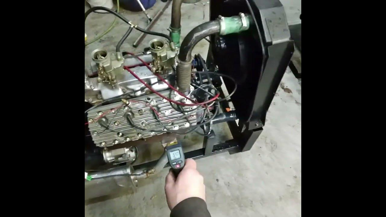 French Flathead EVANS equipped with isky cam on run stand YouTube