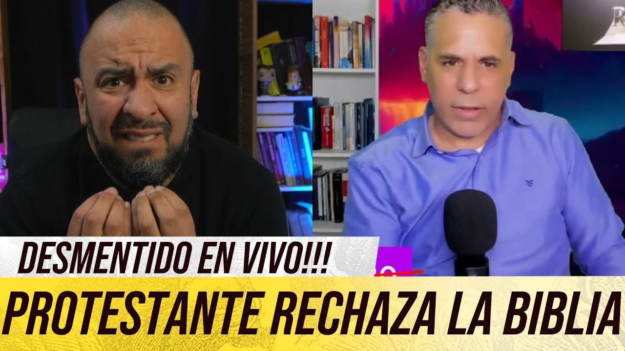 Protestante RECHAZA DEBATIR con Biblia abierta!! 
