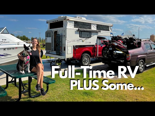 Did We Bring TOO MUCH?!  Full Time Truck Camper Living 