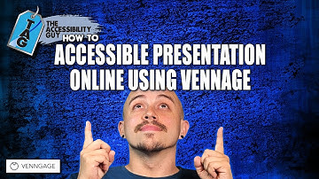 How to design an accessible presentation using Venngage
