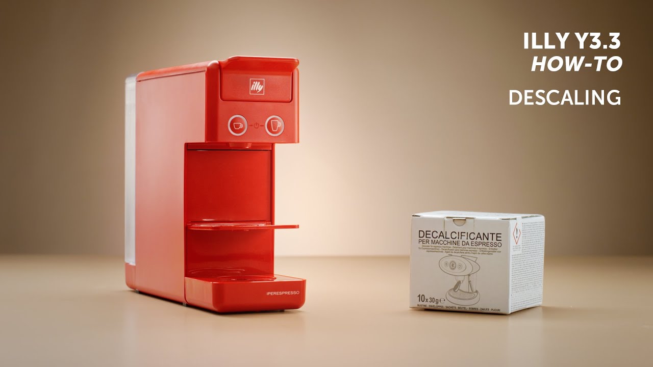 How to descale your illy Y3.3 coffee machine 