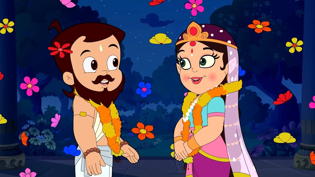 Chutki - Rakshas Hidamba ka Mayajaal | Mahabharat for Kids | Mythology Cartoons in Hindi