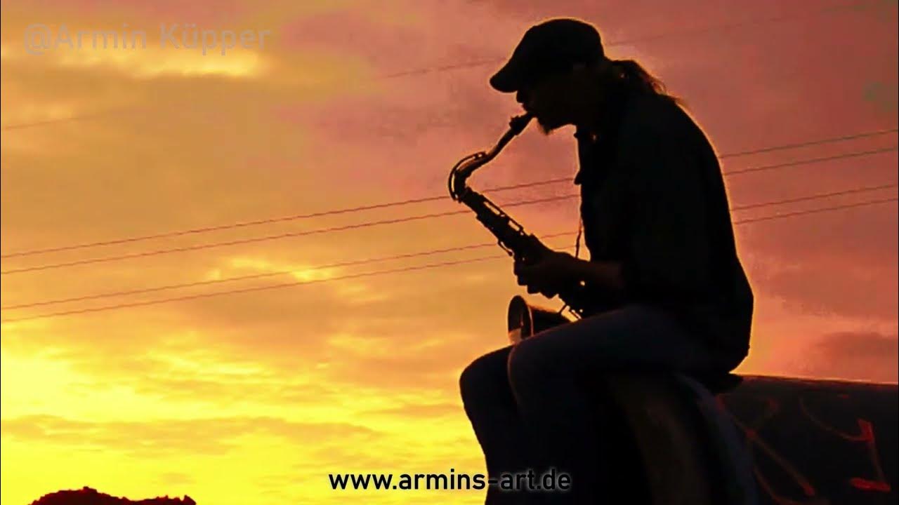 Incredibly beautiful saxophone echo from the pipeline Armin Küpper