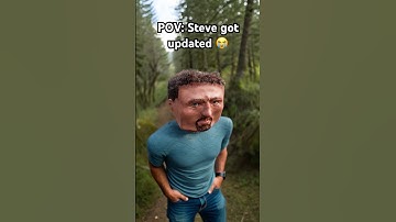 Realistic Minecraft Steve update 😭