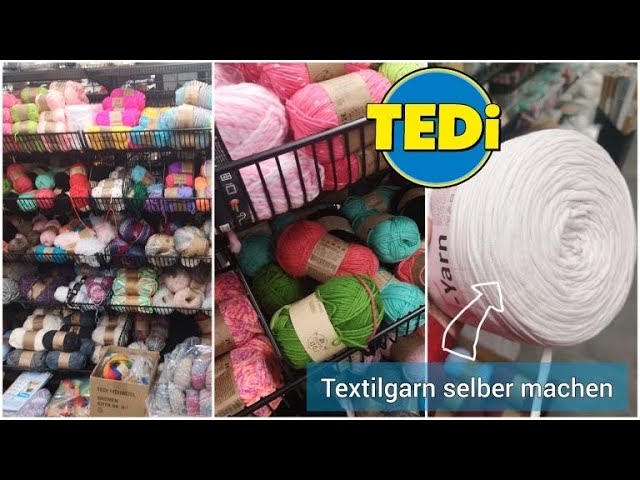 Tedi Haul | LIVE | Wolle & Garn ab 1€ | meine nächste Anleitung