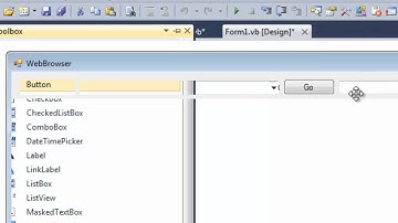 How To: Advanced webbrowser with History and Favorites in Visual Basic