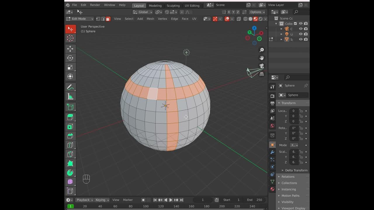 01 blender select object YouTube