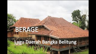 Berage // Lagu Daerah Bangka  Belitung