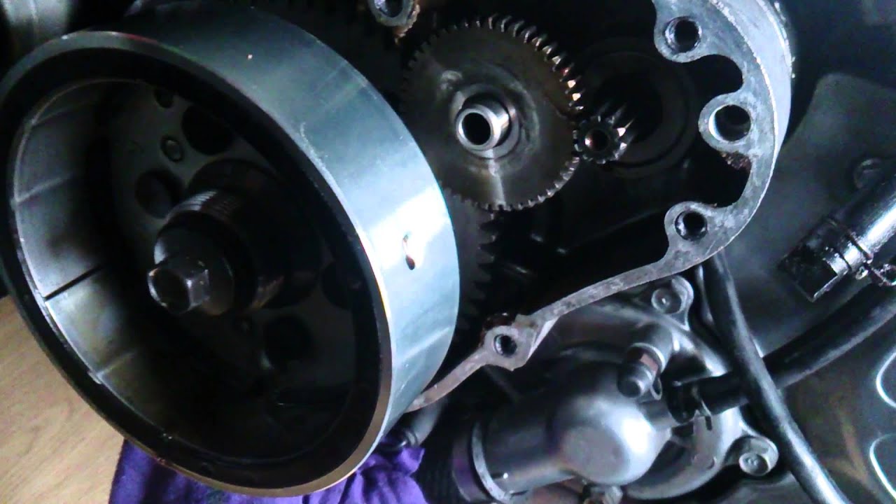 Zzr starter clutch YouTube