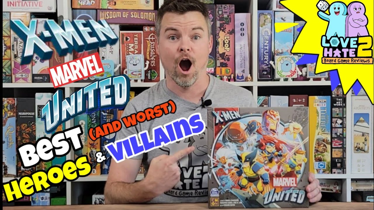 Marvel United, the new comic-book co-op board game from the