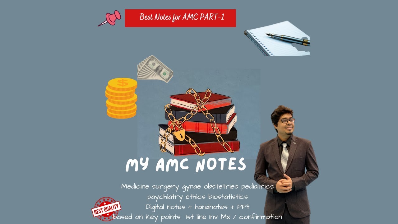 My AMC Notes AMC MCQ Materials What To Study For AMC Exam Multiple amc-marks-distribution-amc-mcq-exam-preparation-youtube