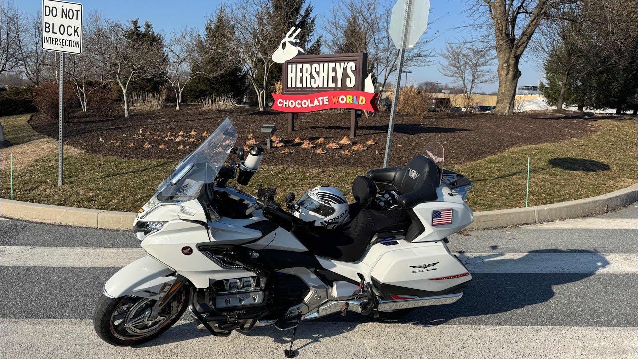2018 Honda Goldwing DCT-Tour traveling to the sweetest place on earth Chocolate world