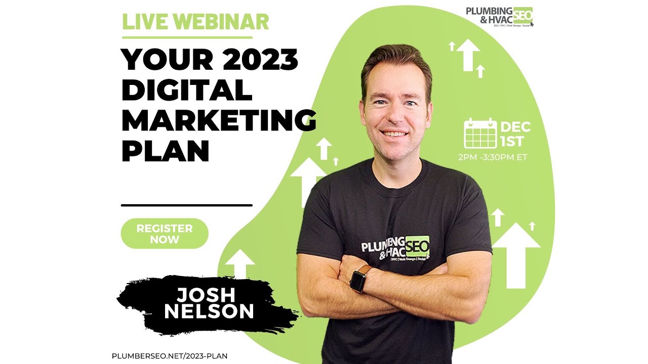Workshop Invite: Your 2023 Digital Marketing Plan for Plumbing, HVAC & Home Services