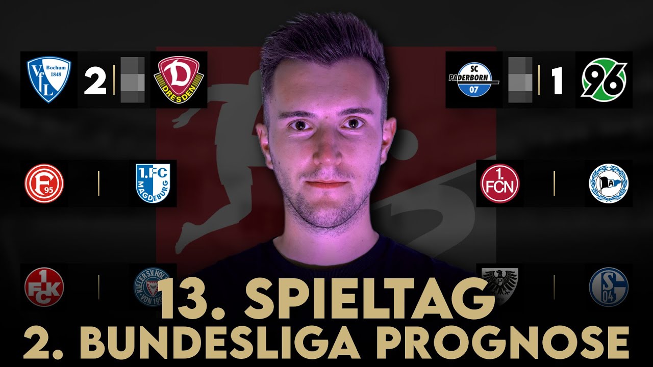 2. Bundesliga Prognose | 13. Spieltag Tipps & Vorschau | 2025/26