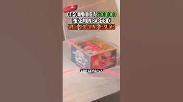 CT scanning a $300,000 1st Edition Base Set Box #PokemonTCG #basesetpokemon #firsteditionbaseset