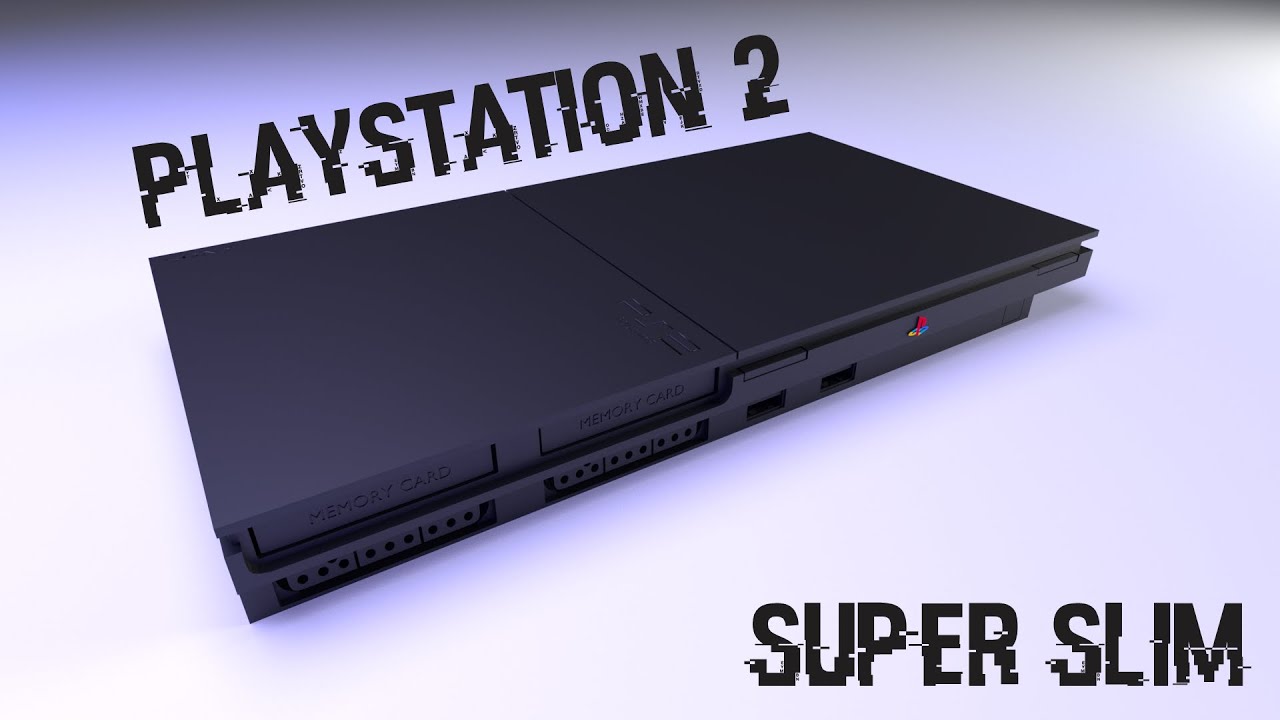 ArtStation - PlayStation 2 Super Slim - In Development - #02