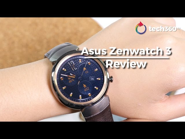 tech360 review - Asus Zenwatch 3