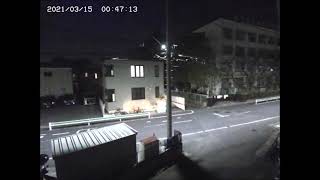 街路灯の電離放射線