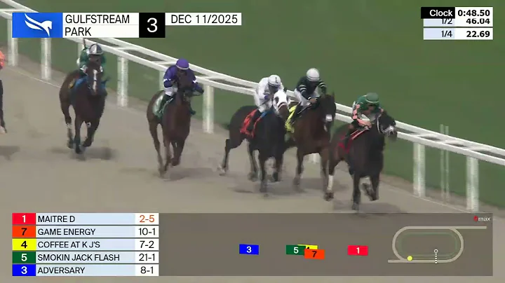 Gulfstream Park December 11, 2025 Race 3