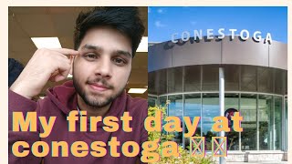 My first day at conestoga college doon campus and surprised by its facilities ....