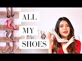 My Designer Shoe Collection + Special UNBOXING! | Louboutin, Jimmy Choo, Valentino | Tina Rizzo