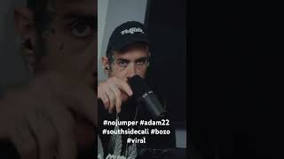 I had the privalage to pull up @NoJumper with @adam22forever and have a convo. #hiphop #rap