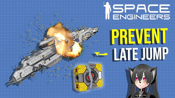 Prevent Ships From Jumping Away too Late, Space Engineers Automatons