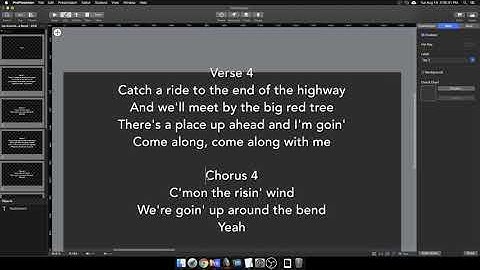 Pro7 In-depth #3: Creating Song Presentations