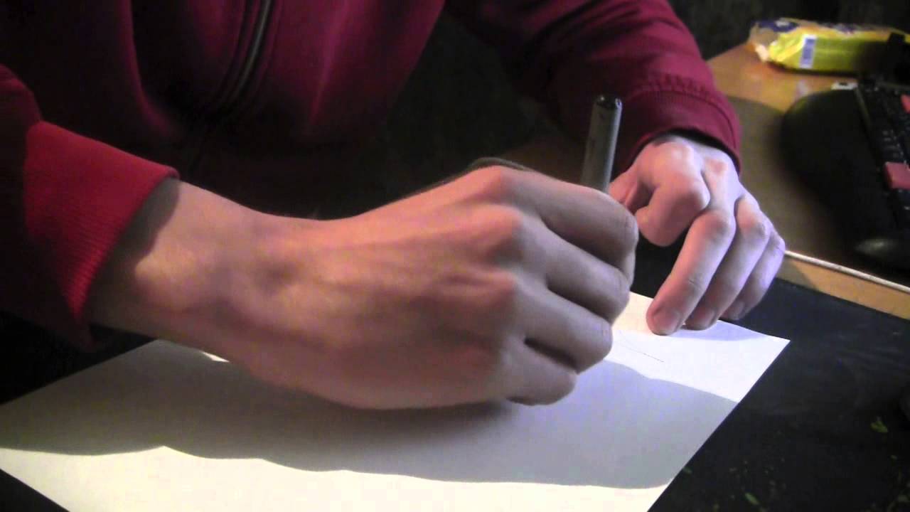 Как не отрывая карандаша от бумаги, нарисовать 1000 ? - YouTube