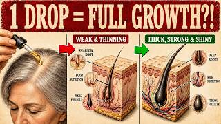 ONLY 1 Kitchen Oil That Regrows Thinning Hair After 60 (Doctors Never Tell You This)